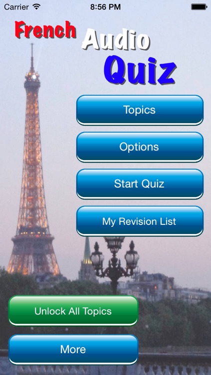 French Audio Quiz