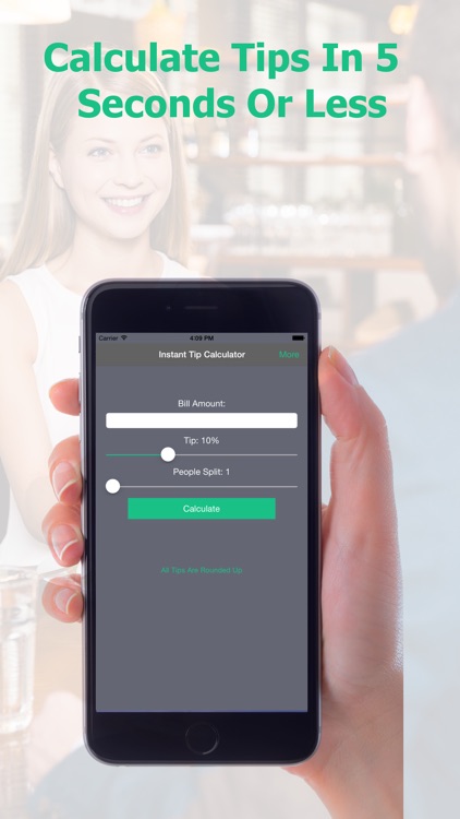 Instant Tip Calculator - Quickly Generate Gratuity screenshot-0