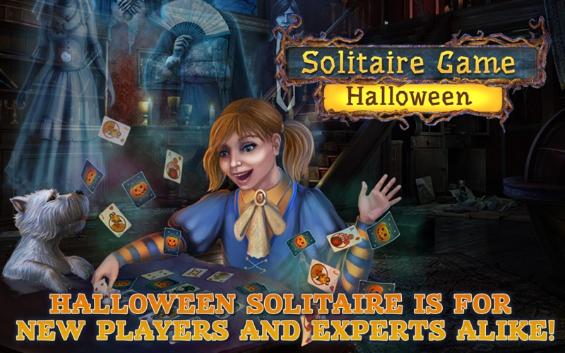 Solitaire Game. Halloween thumbnail 1