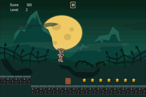 A Freddy Teddy Bounce - Cute Bear Jumping Game screenshot 2