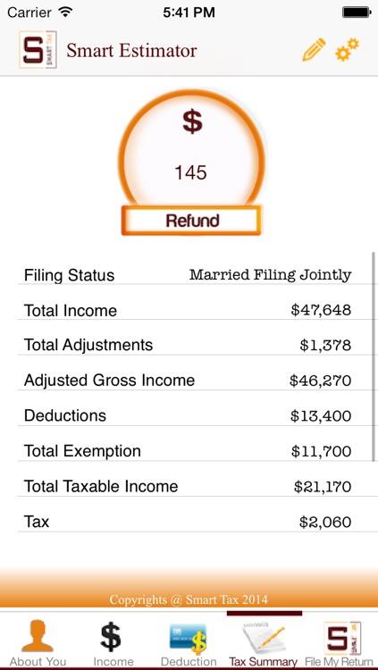 Smart Tax Estimator screenshot-4