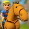 Cartoon Horse Riding Free - Horsemanship Equestrian Race Game