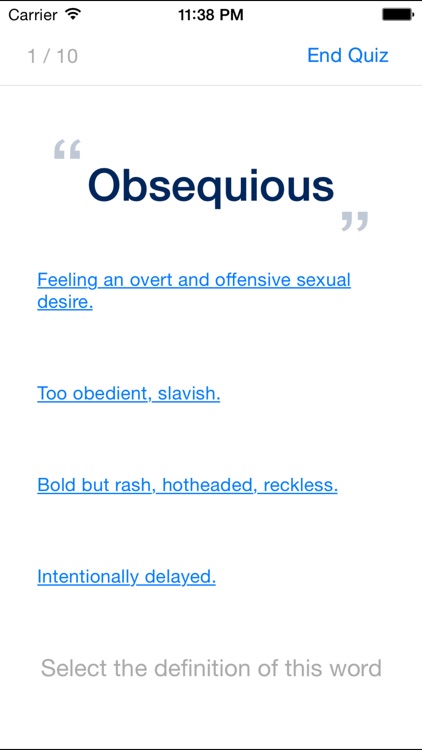 GRE Vocabulary Essentials screenshot-3