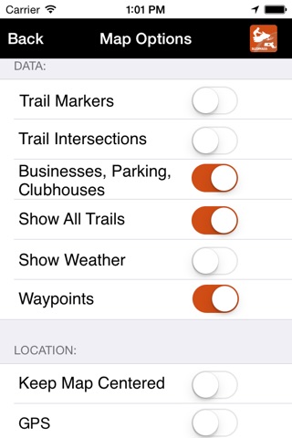 Mass Snowmobile Trails screenshot 4