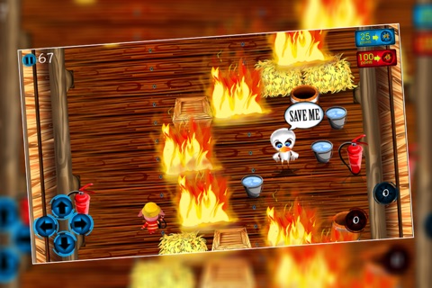 Farm Animal Firefighter Escape : The Hot Inferno Fire Barn - Free Edition screenshot 2