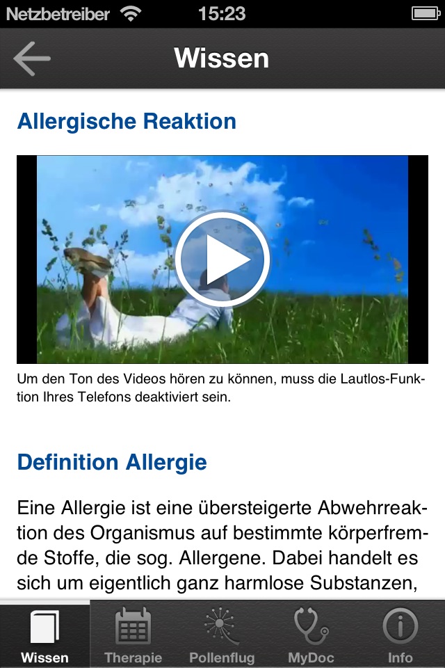 Allergohelp Österreich screenshot 2