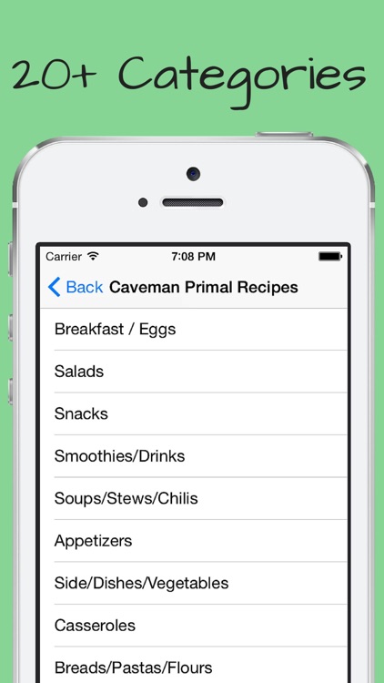 Caveman Paleo Primal Recipes Cookbook screenshot-4