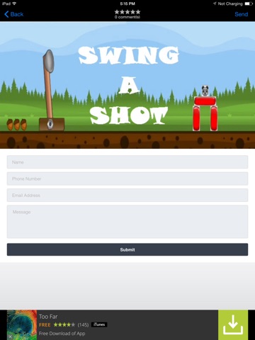 Swing A Shot HD screenshot 2