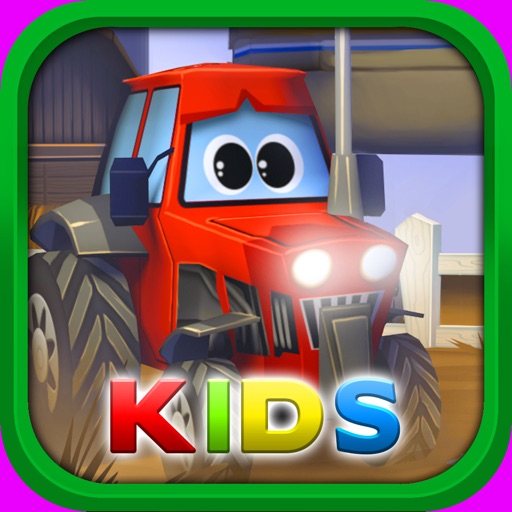 Little Tractor in Action Kids: Best 3D Free Driver Game for Kids iOS App