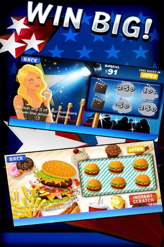 ' A American Lotto Scratch-Off Lottery Scratchers Game screenshot 4