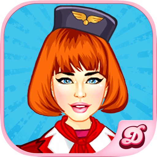 Air Hostess Dress Up - Fun Doll Makeover Game Icon