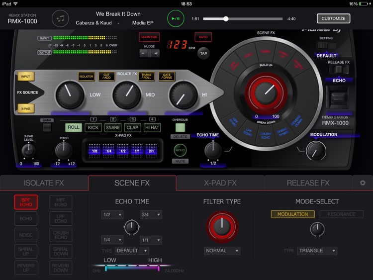 RMX-1000 for iPad