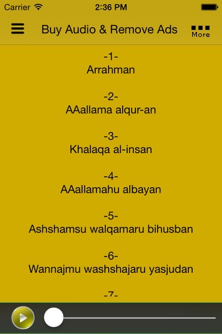 Surah Rahman screenshot 4