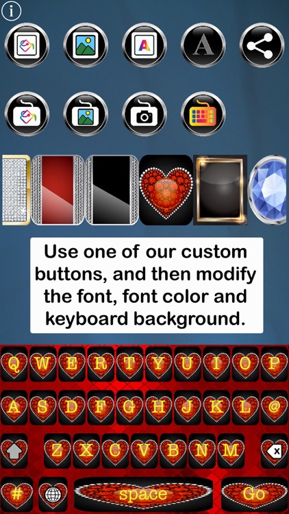 Bling Keys Free Custom Keyboard