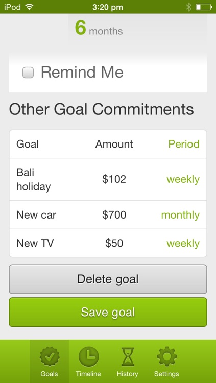 TrackMyGOALS screenshot-3