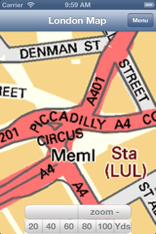 London Map and Gazetteer screenshot 3