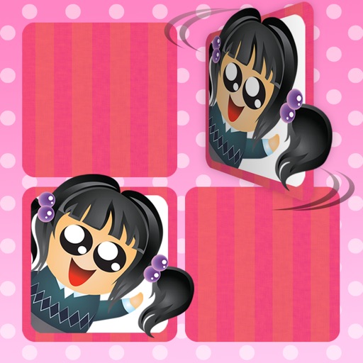 Play with Sakura Chan - Free Chibi Memo Game for preschoolers iOS App