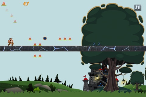 Medieval Barbarian Runner - Fun Platform Collecting Game Free screenshot 4