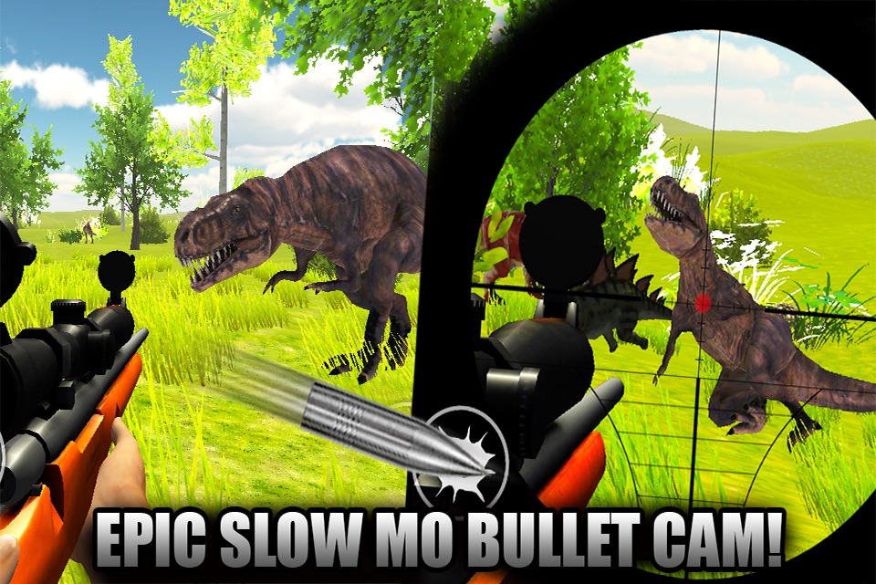 Alpha Dino Sniper 2014 3D FREE: Shoot Spinosaurus, Trex, Raptor screenshot 4
