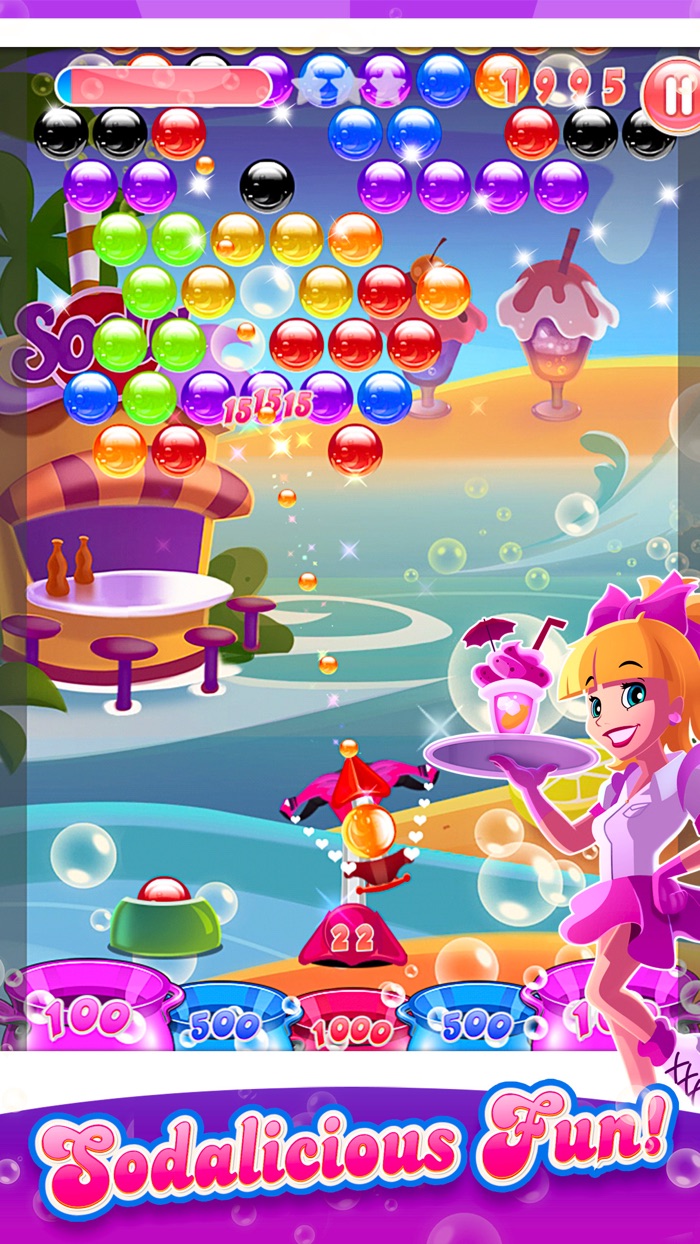 Soda Pop Paradise - New Bubble Shooter Speed Burst