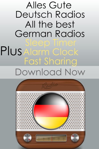 Germany Radios : Live Germany radios include many German & Deutschland radio stations plus alarm clock screenshot 3