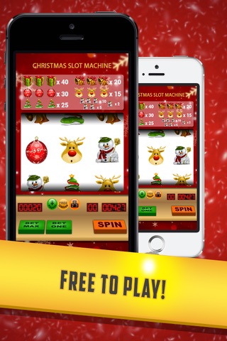 Christmas holiday slot machine screenshot 3