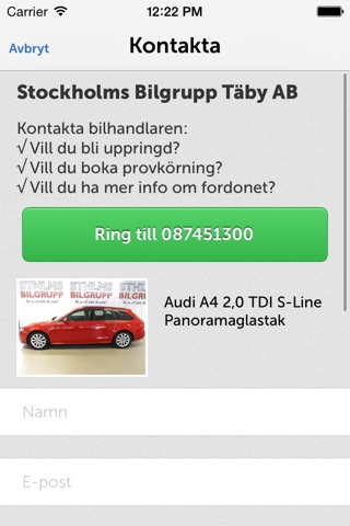 Stockholms Bilgrupp Täby screenshot 4