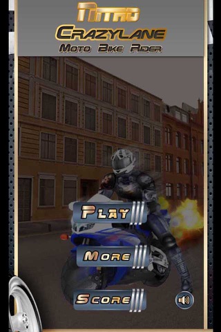Nitro Crazy Lane Moto Bike Rider - Highway Motorcycle Traffic Stunt Street Drag Endless Race Game screenshot 2