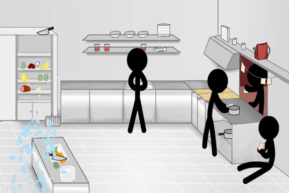 Death Kitchen - Stickman Edition screenshot 3