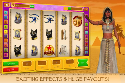 Egyptian Palace Casino Slots FREE - The Ancient Lucky Las Vegas Slot Machine Game screenshot 2