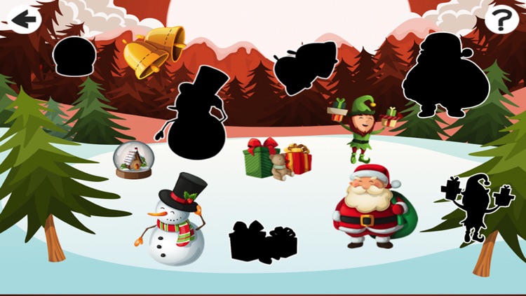 A Christmas Kids Game With Santa, Snowman and Gifts For Free: Learning Fun screenshot-4