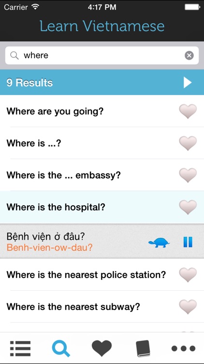 Learn Vietnamese - Phrasebook for Travel in Vietnam screenshot-3