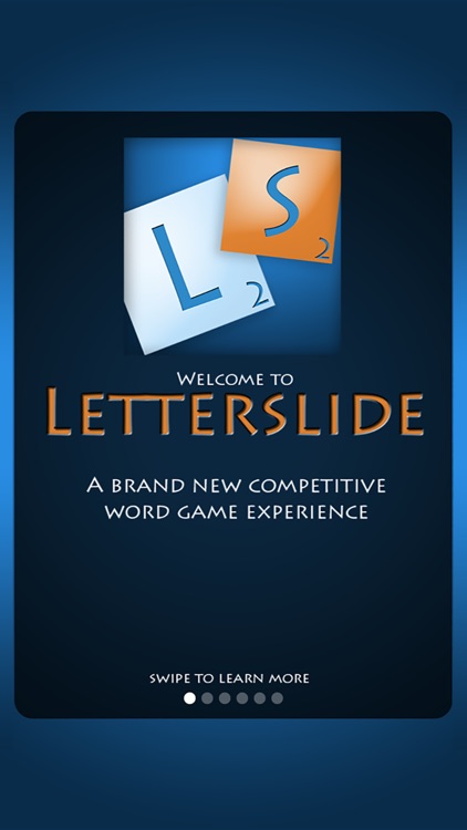 Letterslide - A New Competitive Word Game