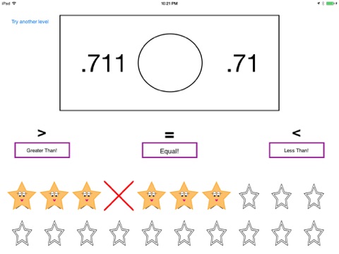 Comparing Decimals ~ Greater Than, Less Than, or Equal? screenshot 4