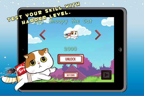 Flappy Celeb cat mee game screenshot 2