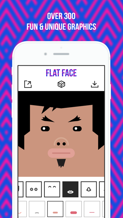 How to cancel & delete Flat Face - Avatar Face Maker from iphone & ipad 4