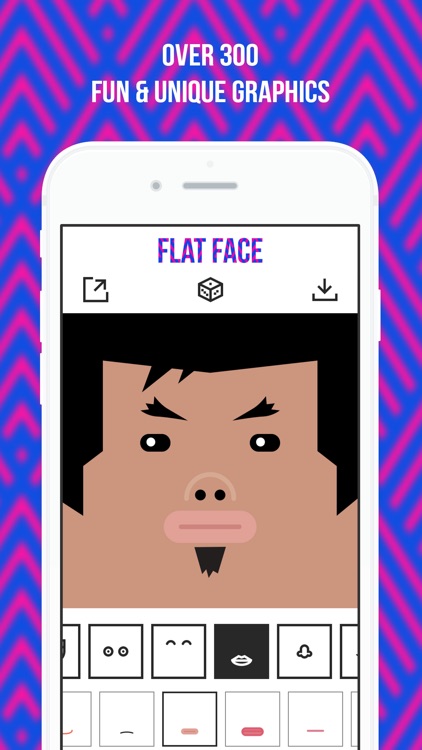 Flat Face - Avatar Face Maker screenshot-3