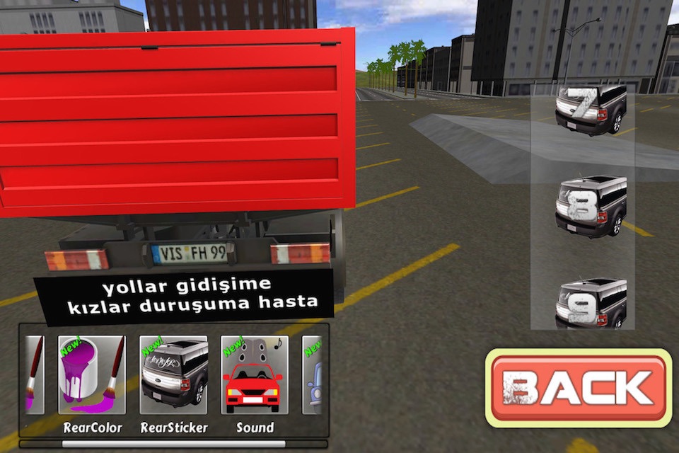 Drift Simulator with Modified Truck screenshot 3