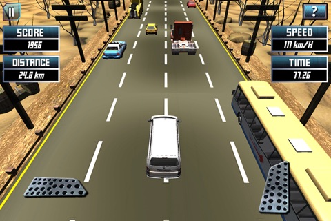 Highway Rush : Traffic Racing screenshot 2