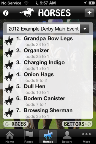 Derby Party for iPhone screenshot 2