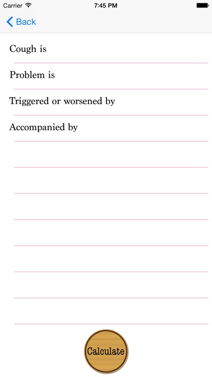 Symptoms Checker
