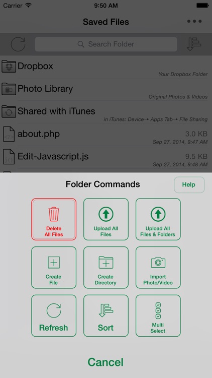 FTP On The Go screenshot-3