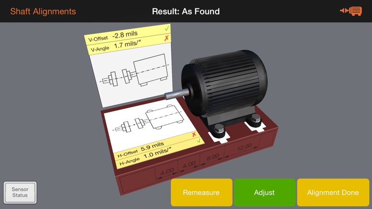 Shaft Alignment for ALiSENSOR® ShaftLaser®