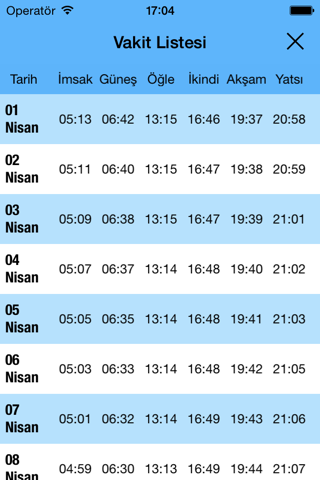 İrfan Takvimleri screenshot 4