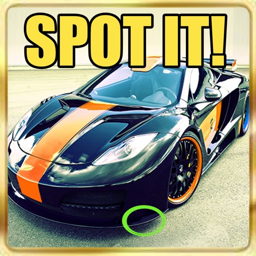 Cars Spot The Difference - A free new game where you guess the hidden objects among the super 3D cars