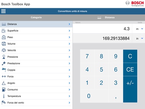 Bosch Toolbox for iPad screenshot 4