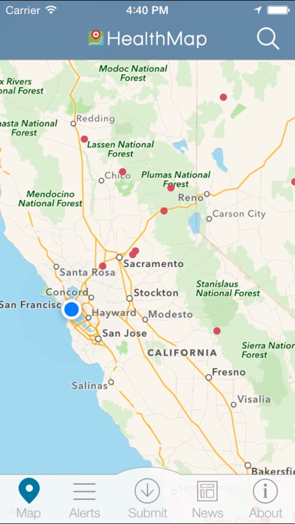 HealthMap: Outbreaks Near Me
