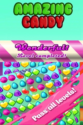 Amazing Candy Blitz -Candy Match 3 Crush Game For Kids and Girls HD screenshot 3