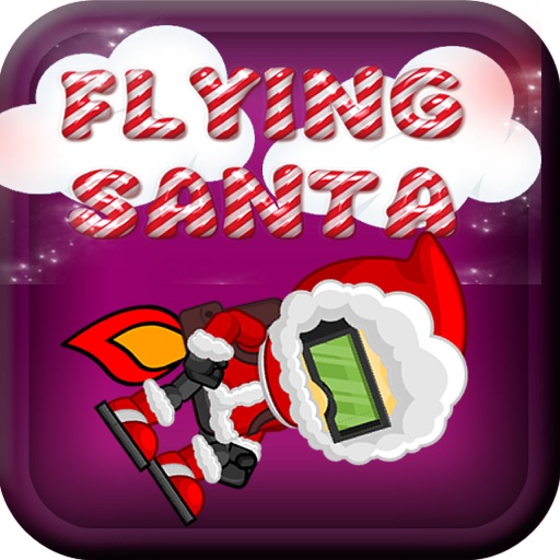 Flying Santa - OH OH OH icon