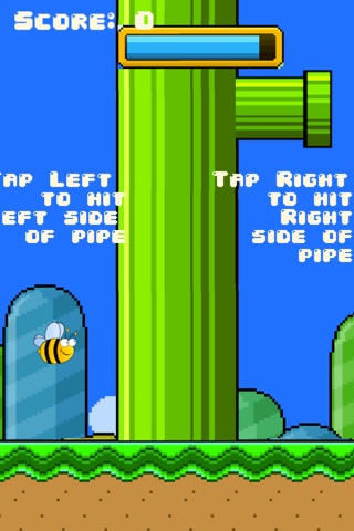 Timber Swing Bee: Chop The Wooden Branches screenshot 2